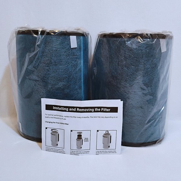 NEW Shark HP302 HEPA Air Purifier Replacement Carbon Filter 2-Pack NEW - Picture 6 of 6